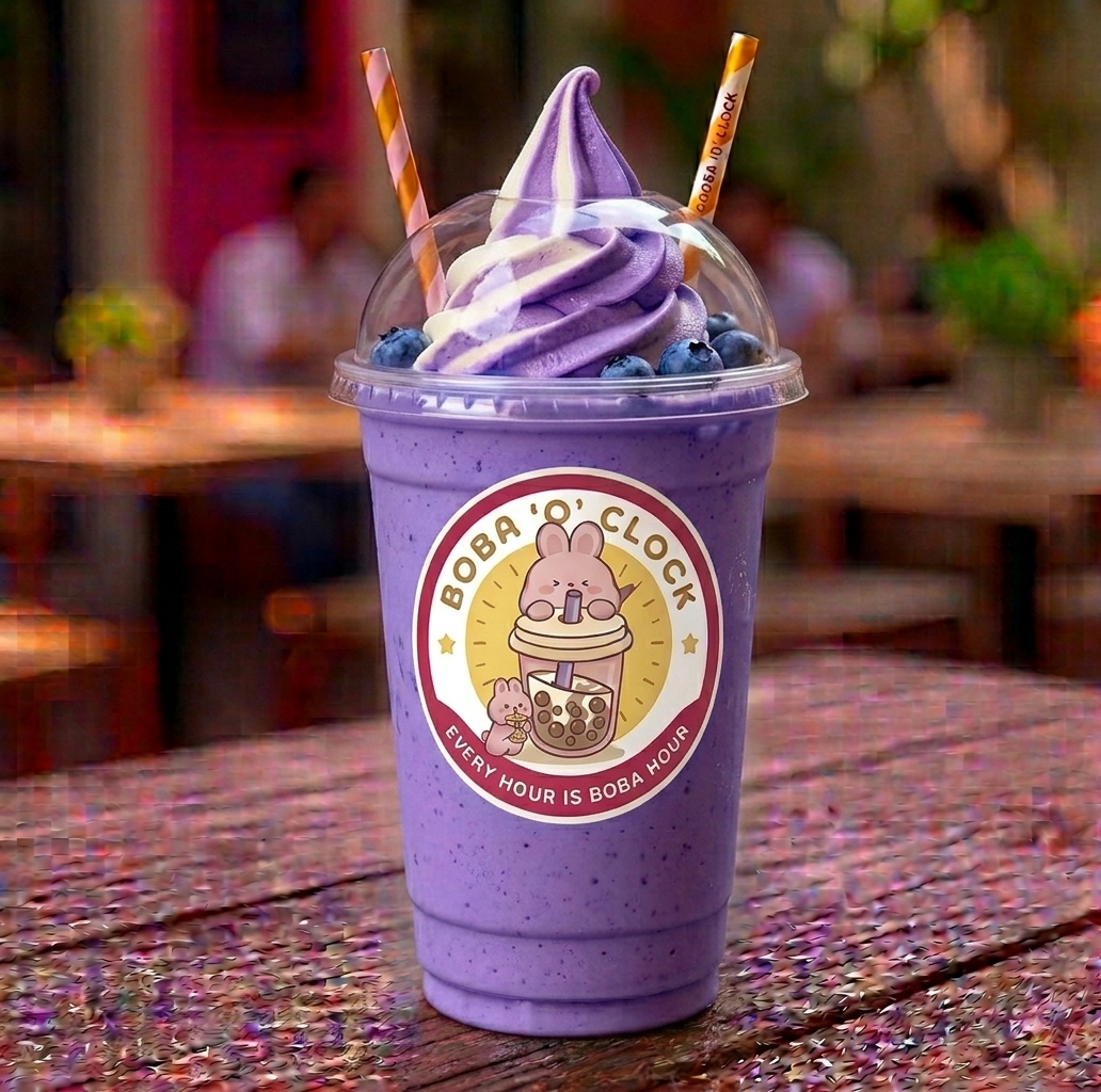 Blueberry Milkshake