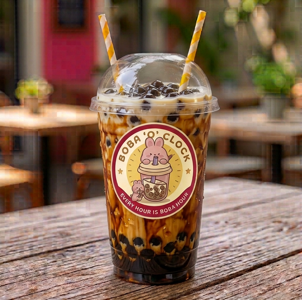 Brown/Black Sugar Boba Milk Tea