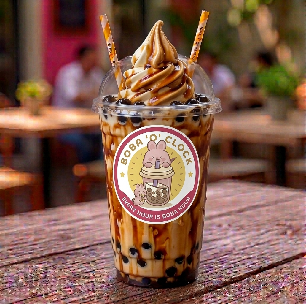 Brown/Black Sugar Boba Sundae