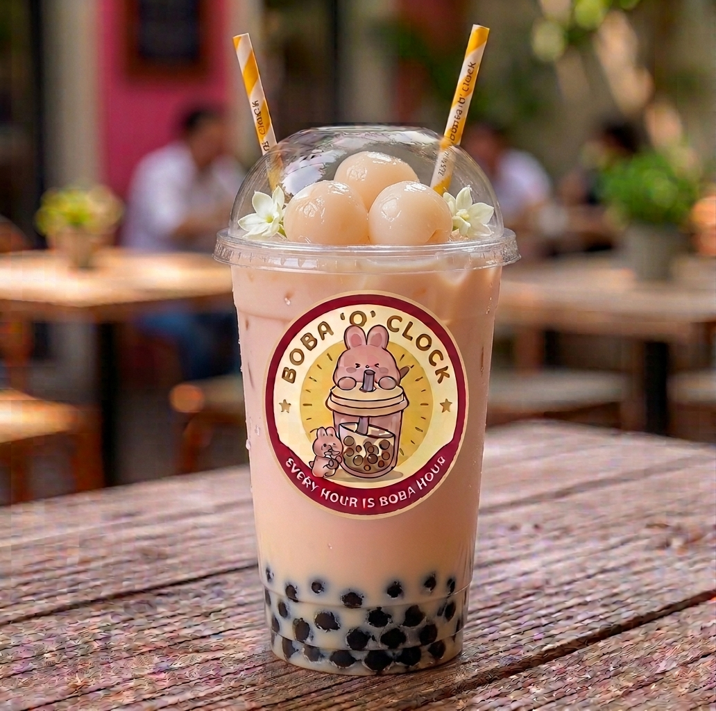 Lychee Jasmine Milk Tea